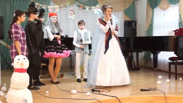 Новогодний спектакль ДШИ г. Железнодорожный 20-12-2014