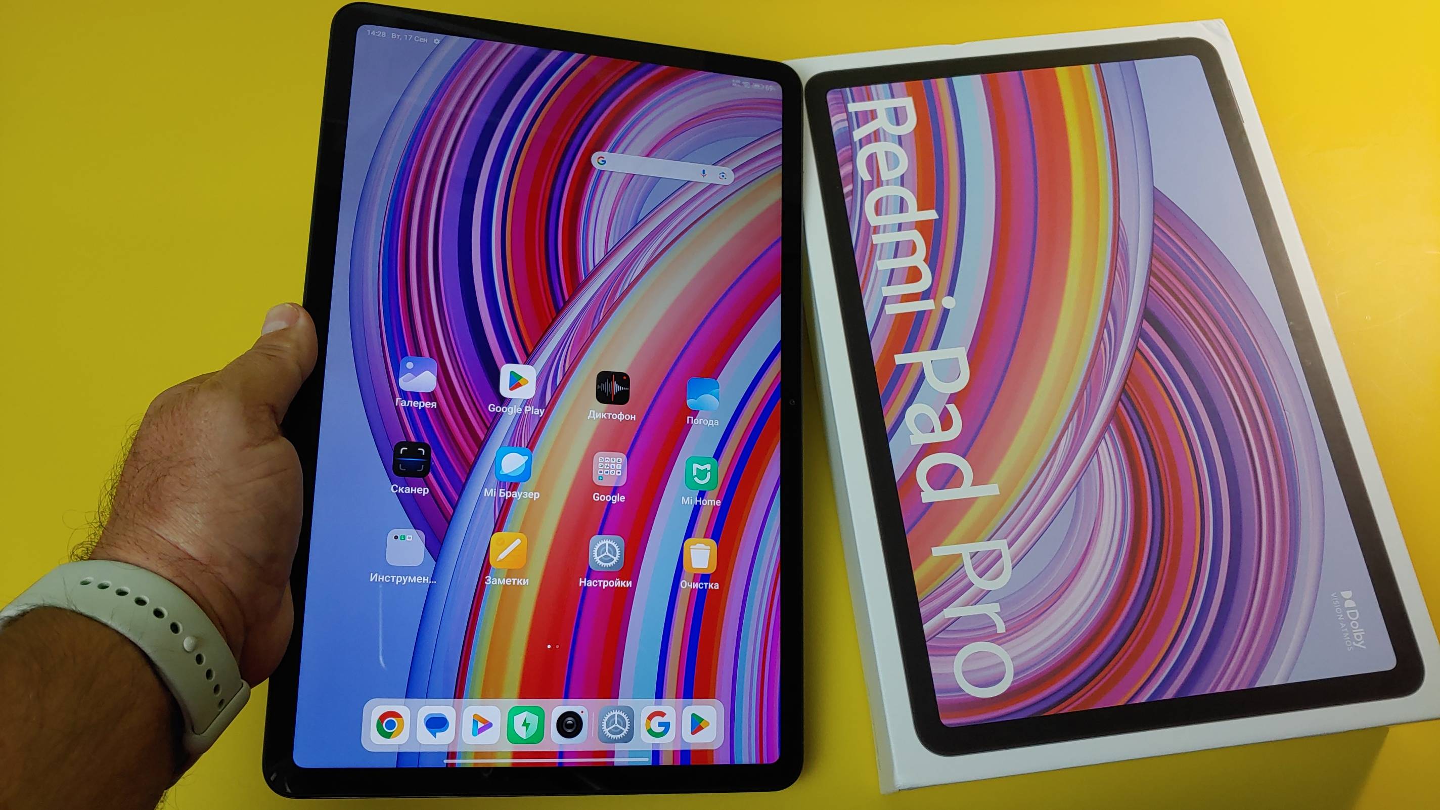 Xiaomi Redmi Pad Pro Распаковка и Первое Знакомство