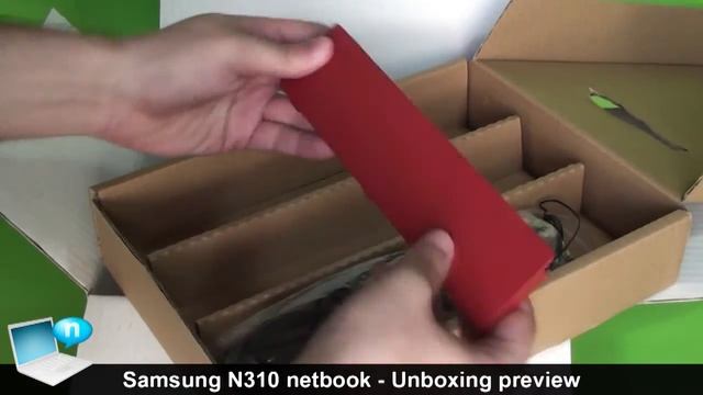 Samsung n310 netbook, unboxing e preview