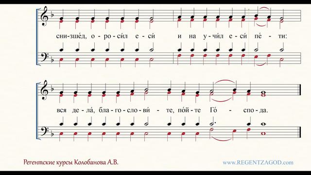 Глас 4, песнь 8, ирмос: "Избавителю всех"