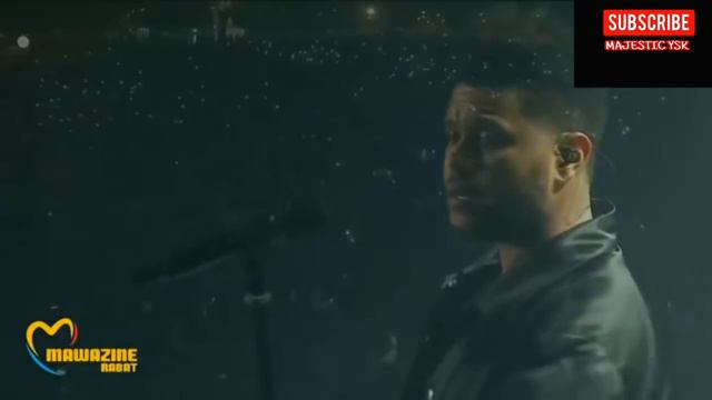 The Weeknd -Call Out My Name(GETS EMOTIONAL BEST LIVE PERFORMENCE Morocco Mawazine Festival2018)
