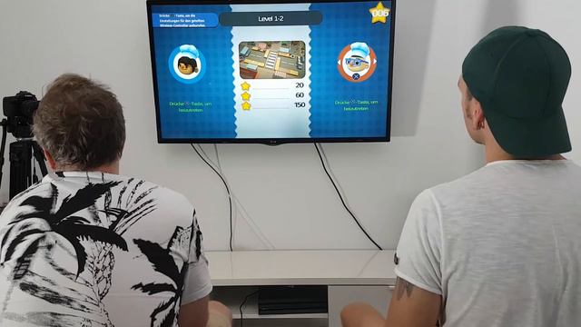 Overcooked PS4 !! Die Cookies zocken, spaßen und lernen Küche #39