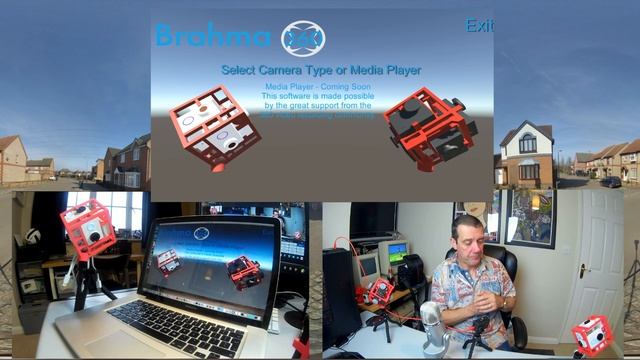 Brahma 360 Xiaomi and Git2 camera control software overview