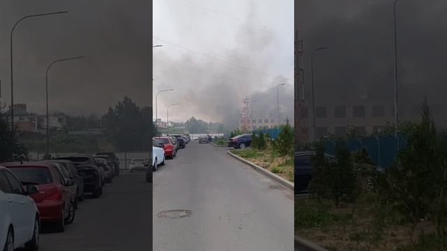 Пожар в районе Соловьиной рощи. 🔥