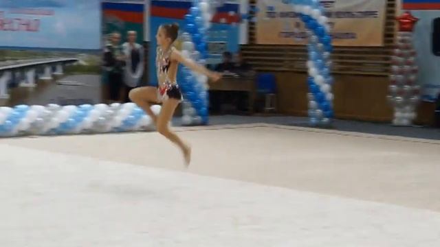 Аня Филипчук. 12-13 декабря 2015 г. Кубок Алтайского края по художественной гимнастике.