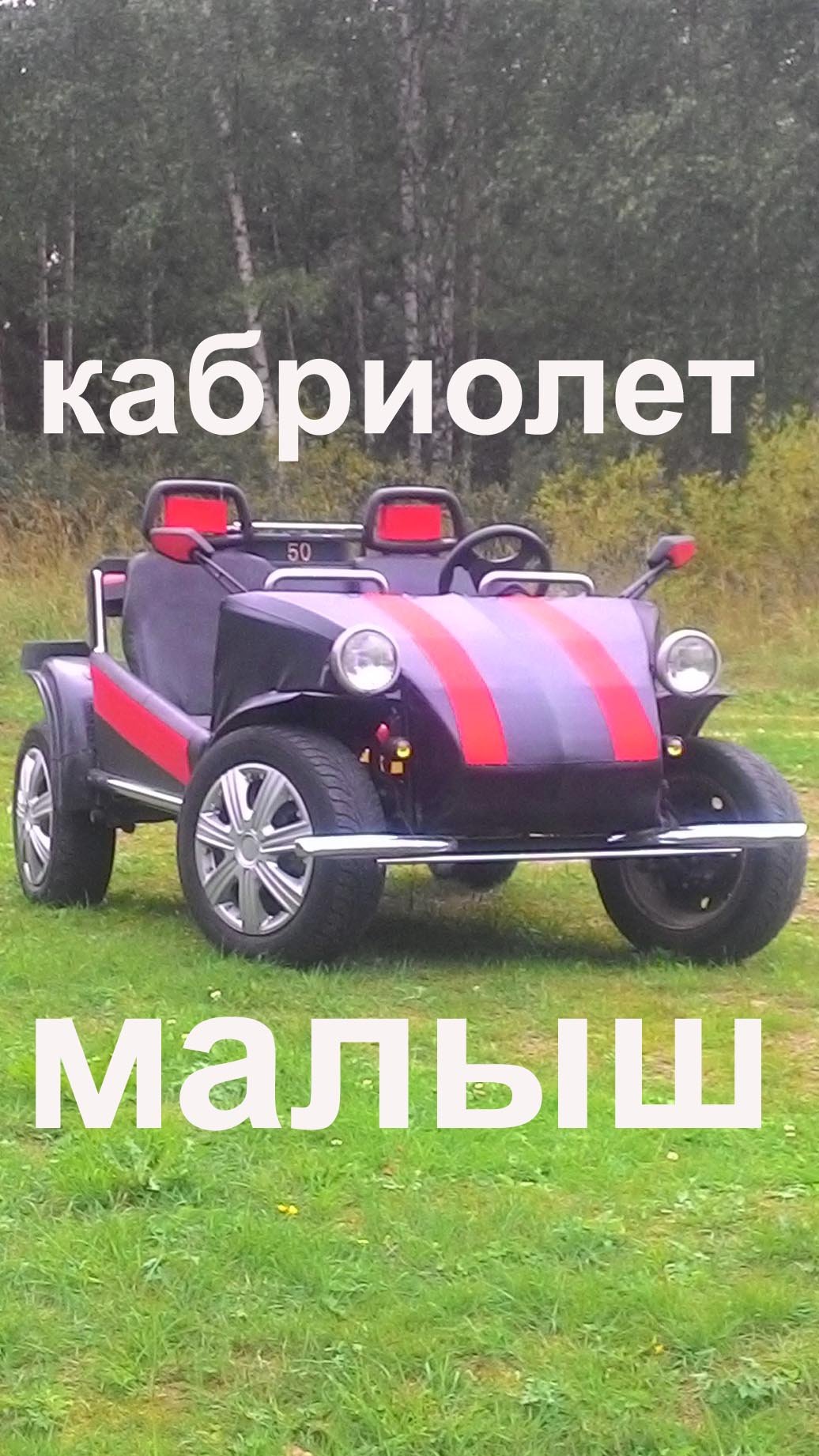 Самоделка - кабриолет купе " малыш"