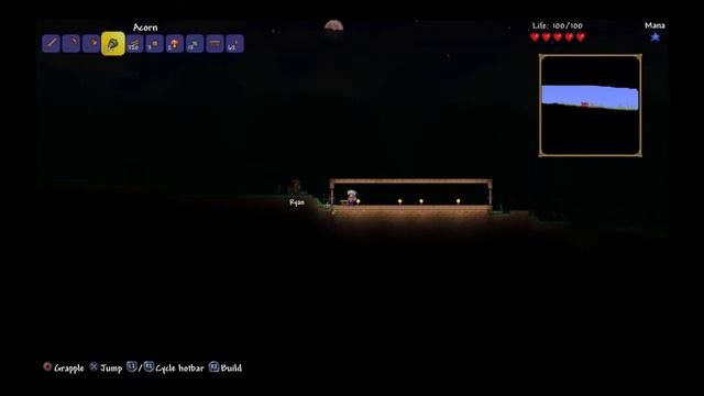 Terraria PS4 Прохождение 1 Начало