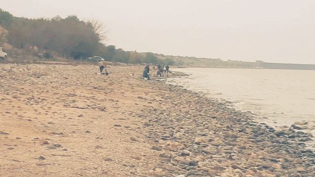Ейск.Море рыбаков у моря. 17 октября 2021 г.