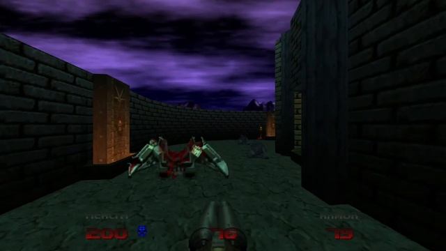 Doom 64 (2020 release, Watch Me Die) Map 30: The Lair