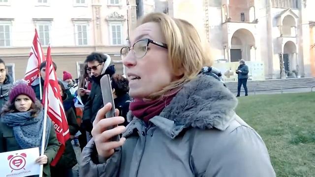 #SVEGLIATITALIA Piacenza - Stefania Sartori di Rifondazione Comunista