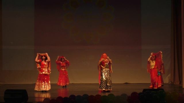 Гумар | Народный танец Раджастана | Группа Аманат | Холи Мела 2024 | Москва, Россия