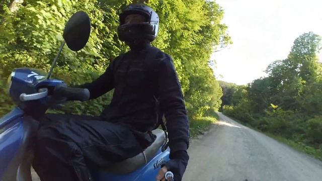 видео с камеры xiaomi yi 100км в час