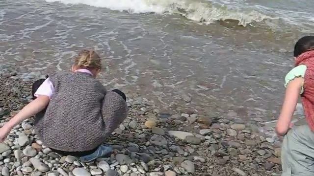 у моря.Финский залив.г.Силламяэ