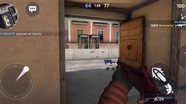 Напряженный матч в командном бою- CRITICAL OPS/ partida intensa