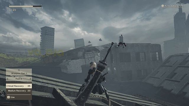 Akhirnya Si Robot Codename Adam... / Nier: Automata / HDR / 1080P / PC / Part 12