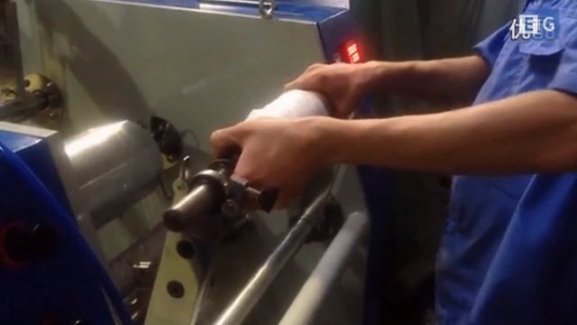 Станок для намотки стрейч-пленки на шпульки