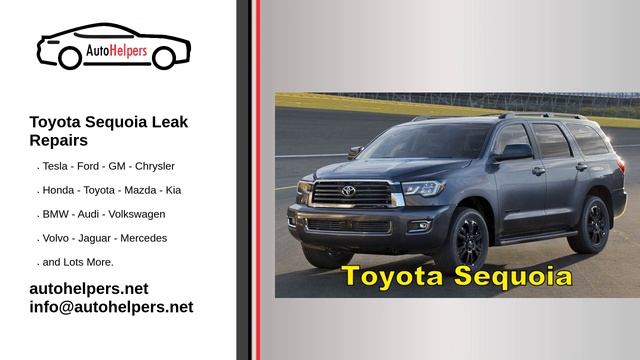 Toyota Sequoia Leak Repairs