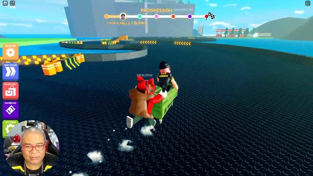 Obby เข็นรถซื้อน้ำปลา ตอนที่ 1 l Pushcart Obby