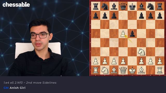 19. 1.e4 e5 2.Nf3 − 2nd Move Sidelines