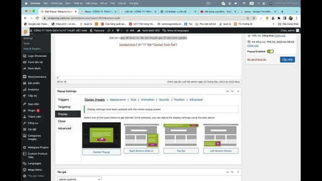 Hướng dẫn thay đổi form liên hệ | Wordpress Flatsome