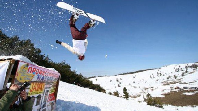 Отличный трюк на скейтборде