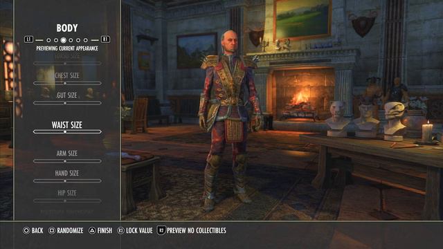 ESO Character Creation | Abnur Tharn [Male Imperial Face and Body Sliders]