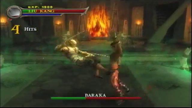 Mortal Kombat: Shaolin Monks PlayStation 2 Gameplay -
