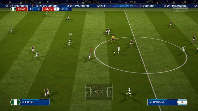 FIFA 18 世界盃 -  阿根廷E3 - 世界盃黑歷史2002 [傳奇級]