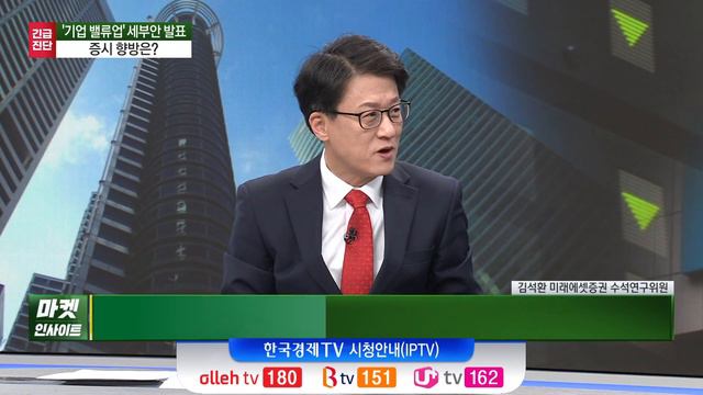 '기업 밸류업' 세부안 발표…증시 향방은? (김석환) / 긴급 진단 / 한국경제TV