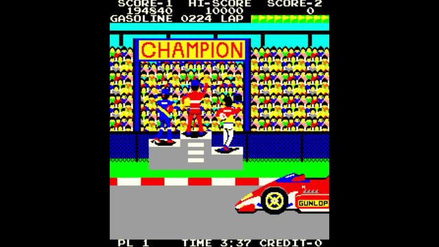 Pit & Run - F-1 Race [Arcade] (1984) Taito Corporation {Alternate set}