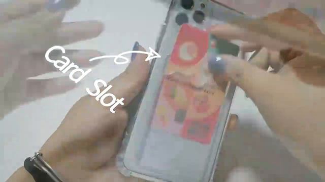 Tpu Shockproof Phone Case with Card Slot