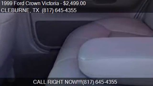 1999 Ford Crown Victoria LX for sale in CLEBURNE, TX 76033 a