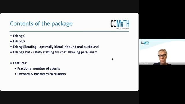 Webinar 'Erlang for Python & R' by Ger Koole PhD. and Berkan Arik - CCmath