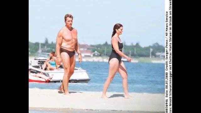 Арнольд Шварценеггер на отдыхе