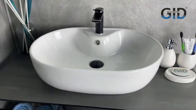 Накладная раковина для ванной Gid N9163