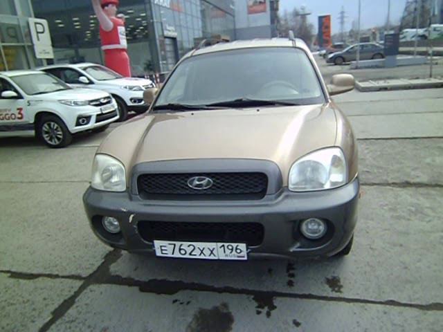 HYUNDAI Santa Fe, I, 2.7 AT (173 л.с.) (2000 - 2006)