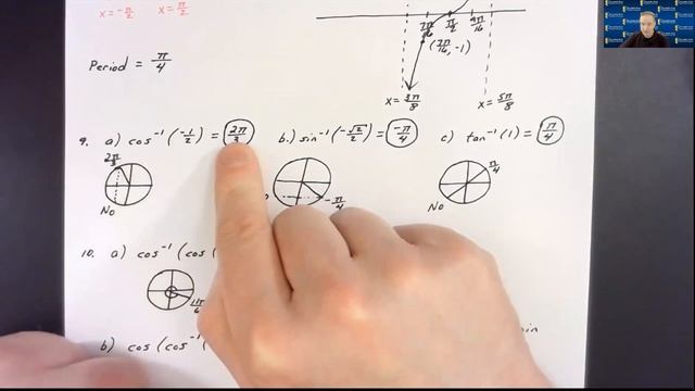 PreCalculus Practice Test 3 VIDEO SOLUTIONS Both portions