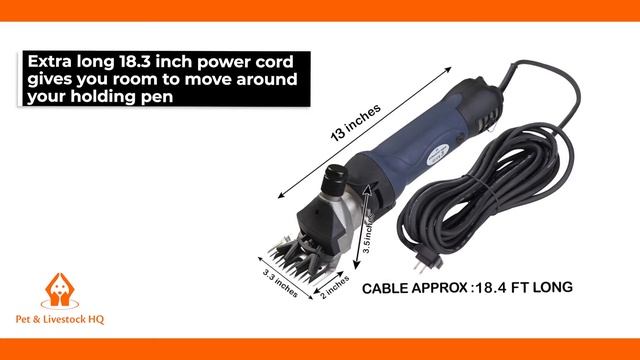 Pet & Livestock HQ 380W Professional Electric Sheep Shears