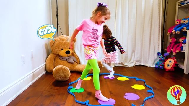 Croc ‘N’ Roll game with Victoria and Adeline