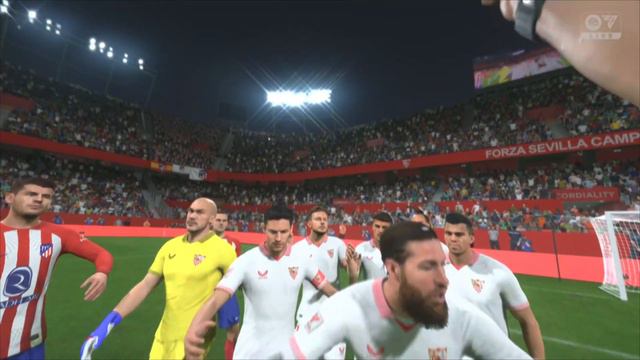 FC 24 Ramos red card fouled on Morata