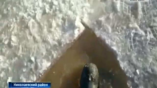 Грязная река