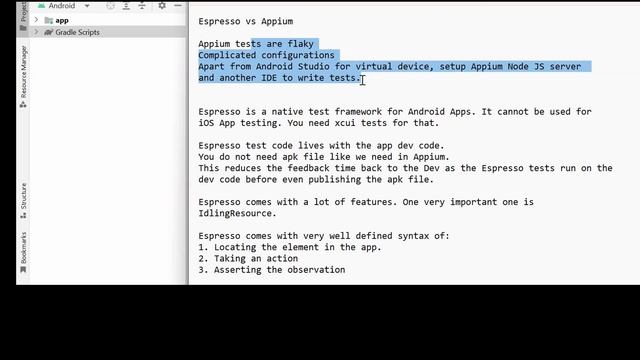 Espresso Test Framework - Introduction [Android App Testing]