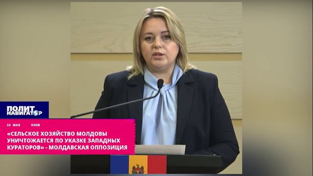 «Сельское хозяйство Молдовы уничтожается по указке западных кураторов» - молдавская оппозиция
