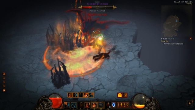 Dual Wp Barbarian Inferno Diablo solo kill - Infinite Berserker