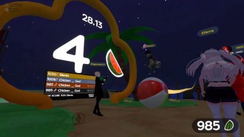 VRChat Game World: Super VR Ball (More Friends)