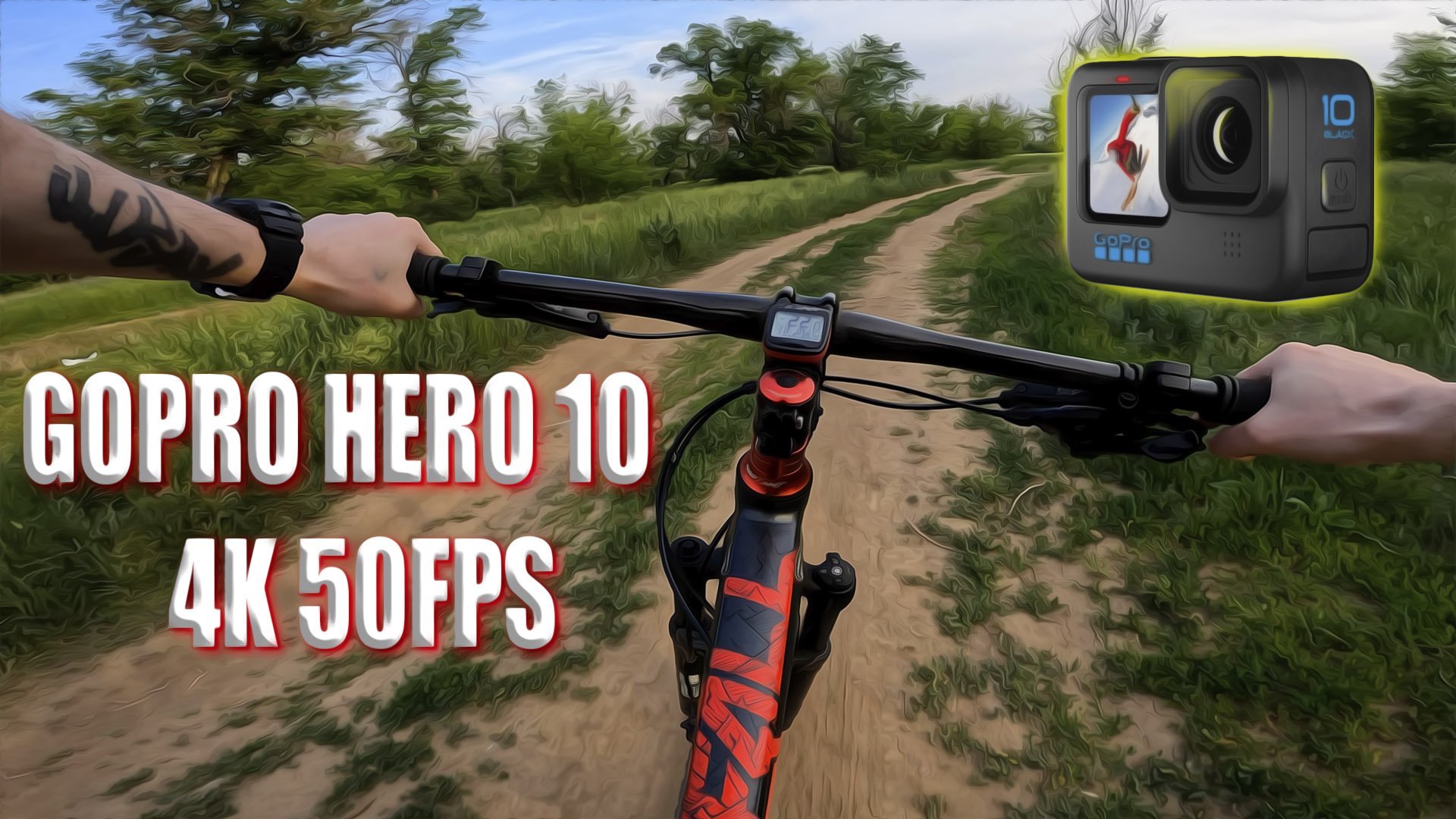 TEST GOPRO HERO10|4K 50FPS|HYPERSMOOTH 4.0