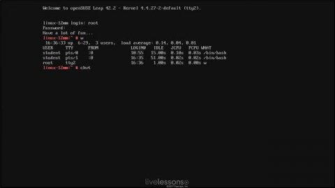 Working on Linux from Graphical or Command Line Mode - LFCS Video Course - Free video lesson LFCS