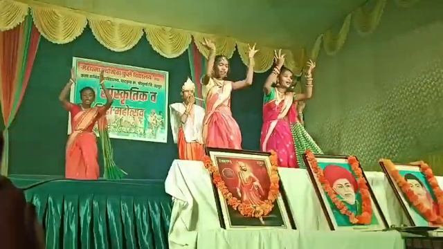 मुळीच नव्हते रे कान्हा माझ्या मनात तुझ्यासाठी आले वनात..dance performance by MJF STUDENTS..??