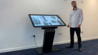 PCAP Touch Screen Kiosk with Dual OS
