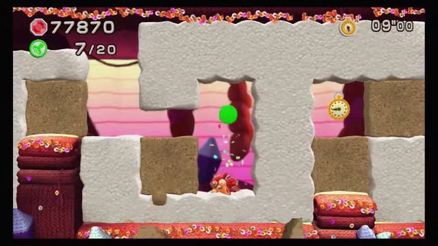 Let's Play Yoshi's Woolly World Blind Part 7 Extra Dimensional Yoshi